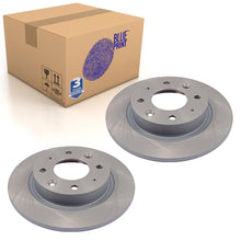 Load image into Gallery viewer, Pair of Rear Brake Disc Fits Kia OE 0K9A226251 Blue Print ADG04336