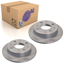 Load image into Gallery viewer, Pair of Front Brake Disc Fits Hyundai Amica Atos Atoz Blue Print ADG04340