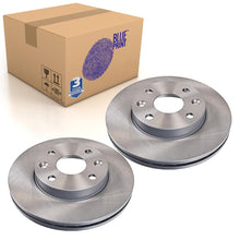 Load image into Gallery viewer, Pair of Front Brake Disc Fits KIA Rio I OE KDX7433251 Blue Print ADG04353