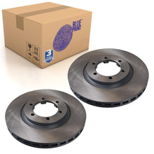 Load image into Gallery viewer, Pair of Front Brake Disc Fits Hyundai Terracan Blue Print ADG04367