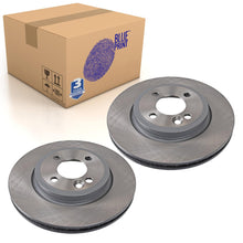 Load image into Gallery viewer, Pair of Front Brake Disc Fits Mini (BMW) Cooper 1 Cabrio S C Blue Print ADG04374