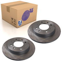 Load image into Gallery viewer, Pair of Rear Brake Disc Fits KIA Cerato OE 584112F100 Blue Print ADG04386