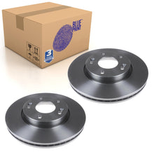 Load image into Gallery viewer, Pair of Front Brake Disc Fits Hyundai Sonata Sonica Tucson i Blue Print ADG04395