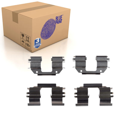 Front Brake Pad Set Fitting Kit Fits Daewoo Lanos Matiz Che Blue Print ADG048600