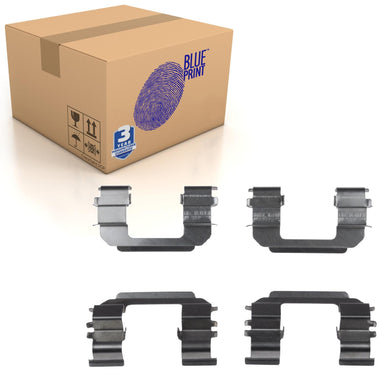 Front Brake Pad Set Fitting Kit Fits Proton Savvy Daewoo Ev Blue Print ADG048601