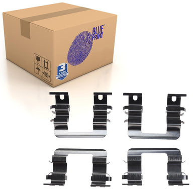 Front Brake Pad Set Fitting Kit Fits KIA Picanto I Blue Print ADG048604