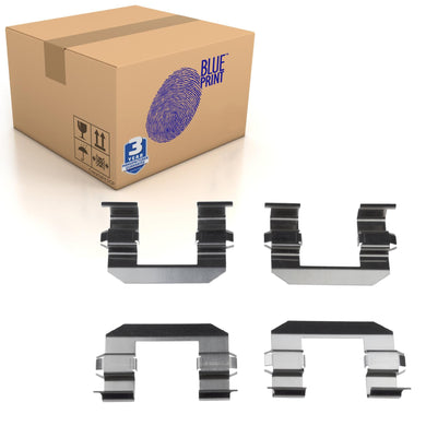 Front Brake Pad Set Fitting Kit Fits KIA Carnival K2900 Pre Blue Print ADG048605