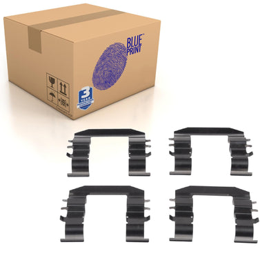Front Brake Pad Set Fitting Kit Fits KIA Carens Ceed Procee Blue Print ADG048607