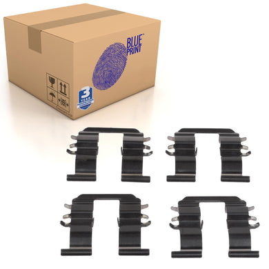 Rear Brake Pad Set Fitting Kit Fits KIA Picanto I Blue Print ADG048608