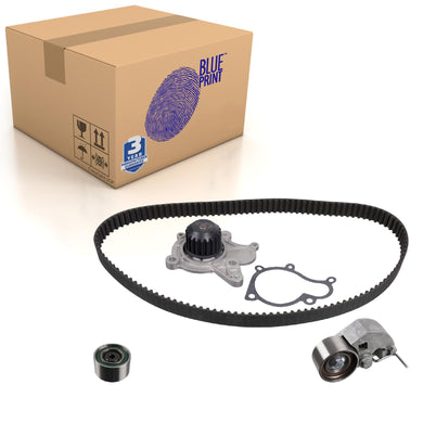 Timing Belt Kit Inc Water Pump Fits KIA Carens Ceed Magenti Blue Print ADG073752