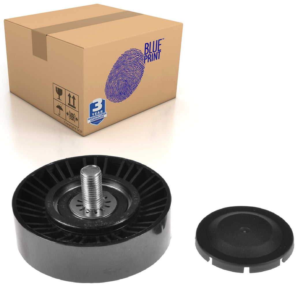 Auxiliary Belt Idler Pulley Inc Bolt Fits KIA Carnival K2900 Blue Print ADG07673