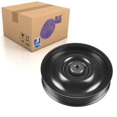 Auxiliary Belt Idler Pulley Inc Bolt Fits KIA Carens Sportag Blue Print ADG07696