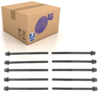 Cylinder Head Bolt Set Fits KIA Cerato Sportage Hyundai Getz Blue Print ADG07821