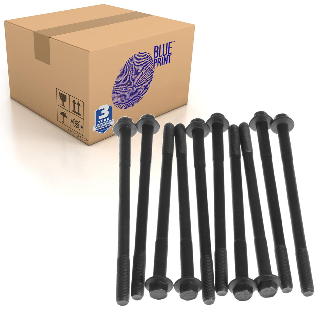 Cylinder Head Bolt Set Fits Chevrolet GM Aveo Cruze Lacetti Blue Print ADG07824