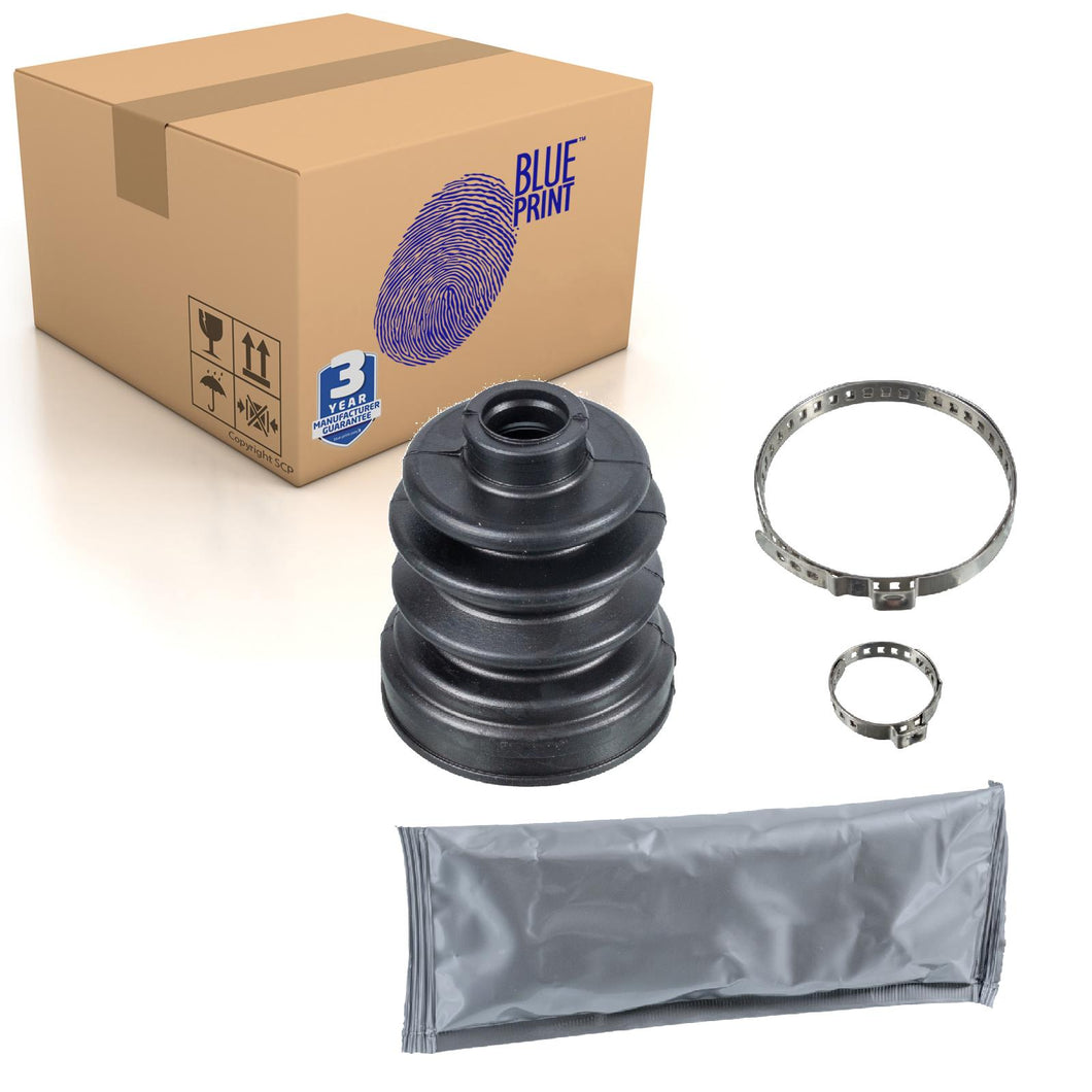Front CV Boot Kit Fits Mitsubishi OE MB526863 Blue Print ADG08103
