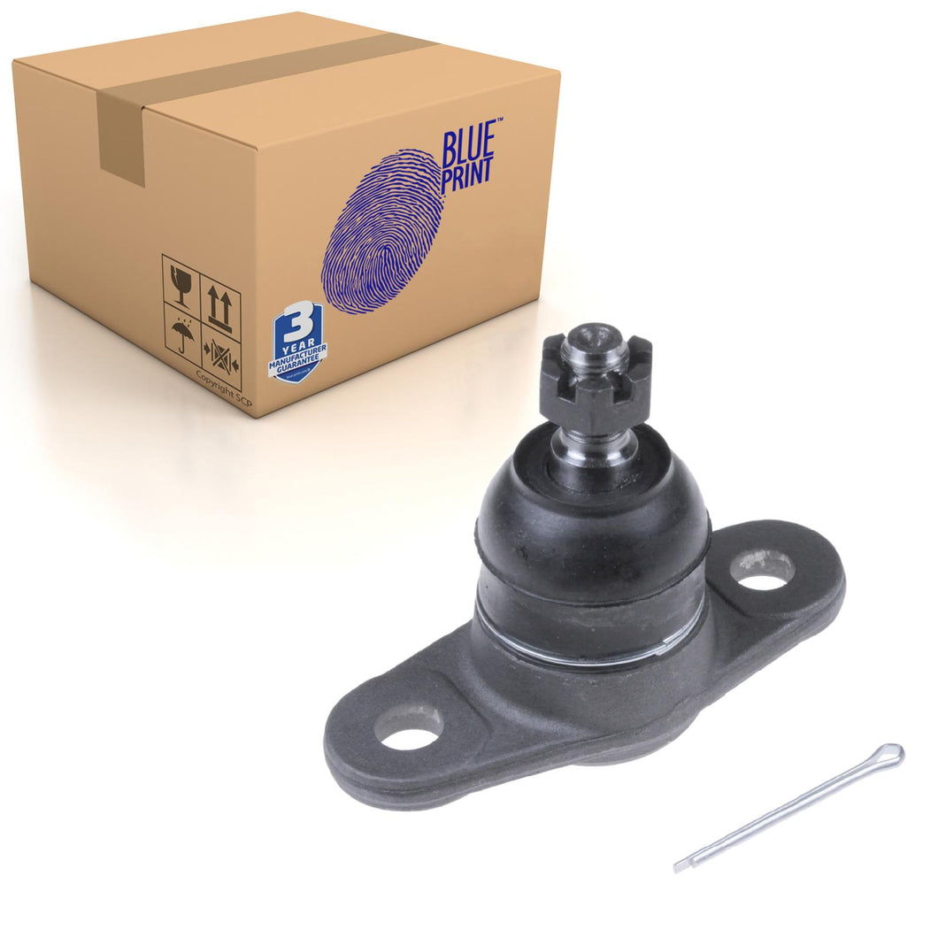 Front Lower Ball Joint Inc Castle Nut & Cotter Pin Fits KIA Blue Print ADG086120