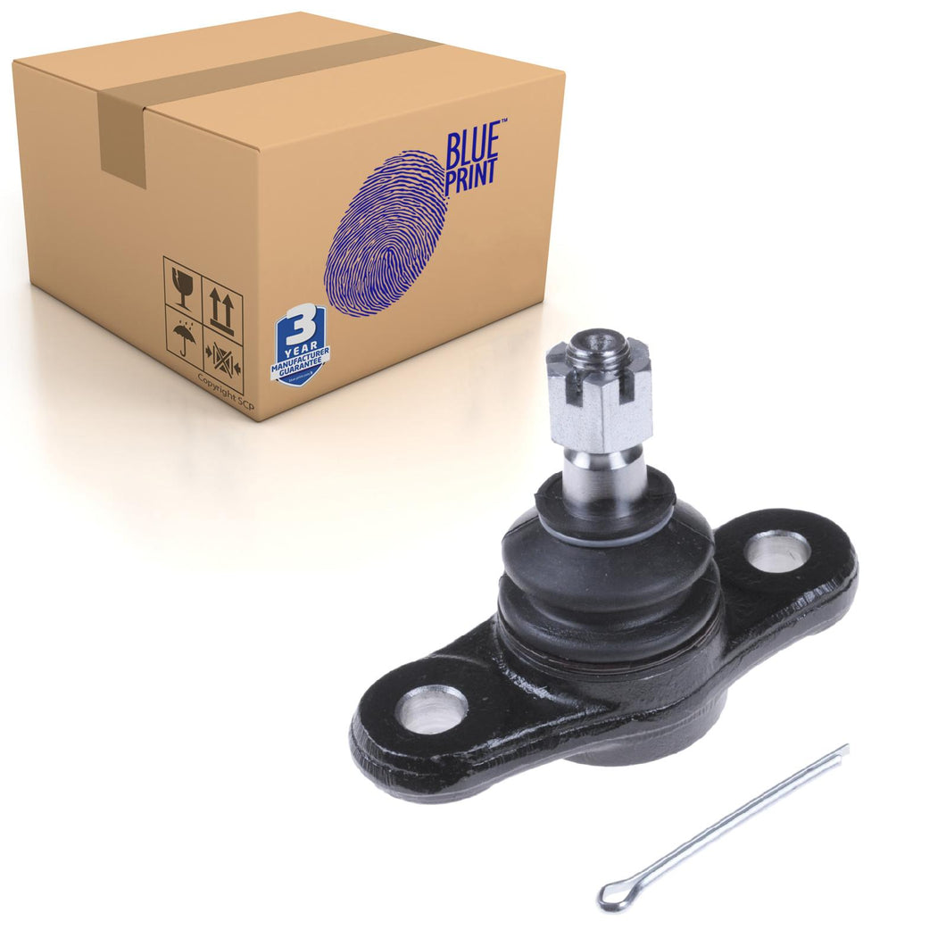 Front Lower Ball Joint Inc Castle Nut & Cotter Pin Fits KIA Blue Print ADG086138