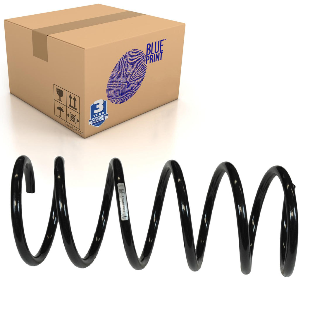 Front Coil Spring Fits Hyundai Click Getz OE 546301C221 Blue Print ADG088335