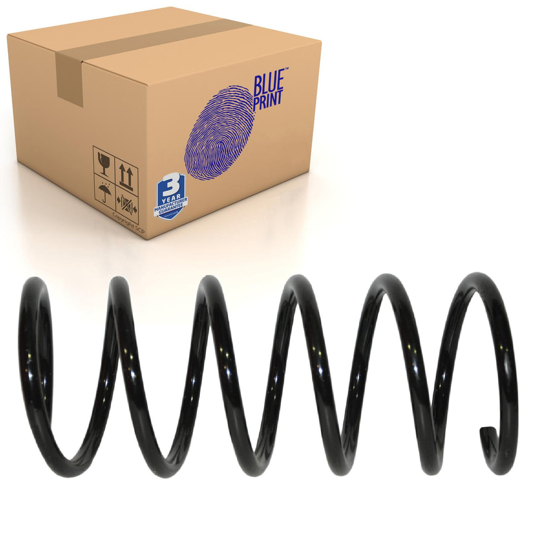 Front Coil Spring Fits Hyundai i10 I OE 546300X100 Blue Print ADG088433