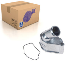 Load image into Gallery viewer, Thermostat Inc Housing &amp; Gasket Fits Daewoo Evanda Leganza N Blue Print ADG09217