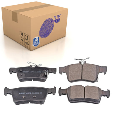 Rear Brake Pads Civic Set Kit Fits Honda 43022-TBA-A02 Blue Print ADH242101