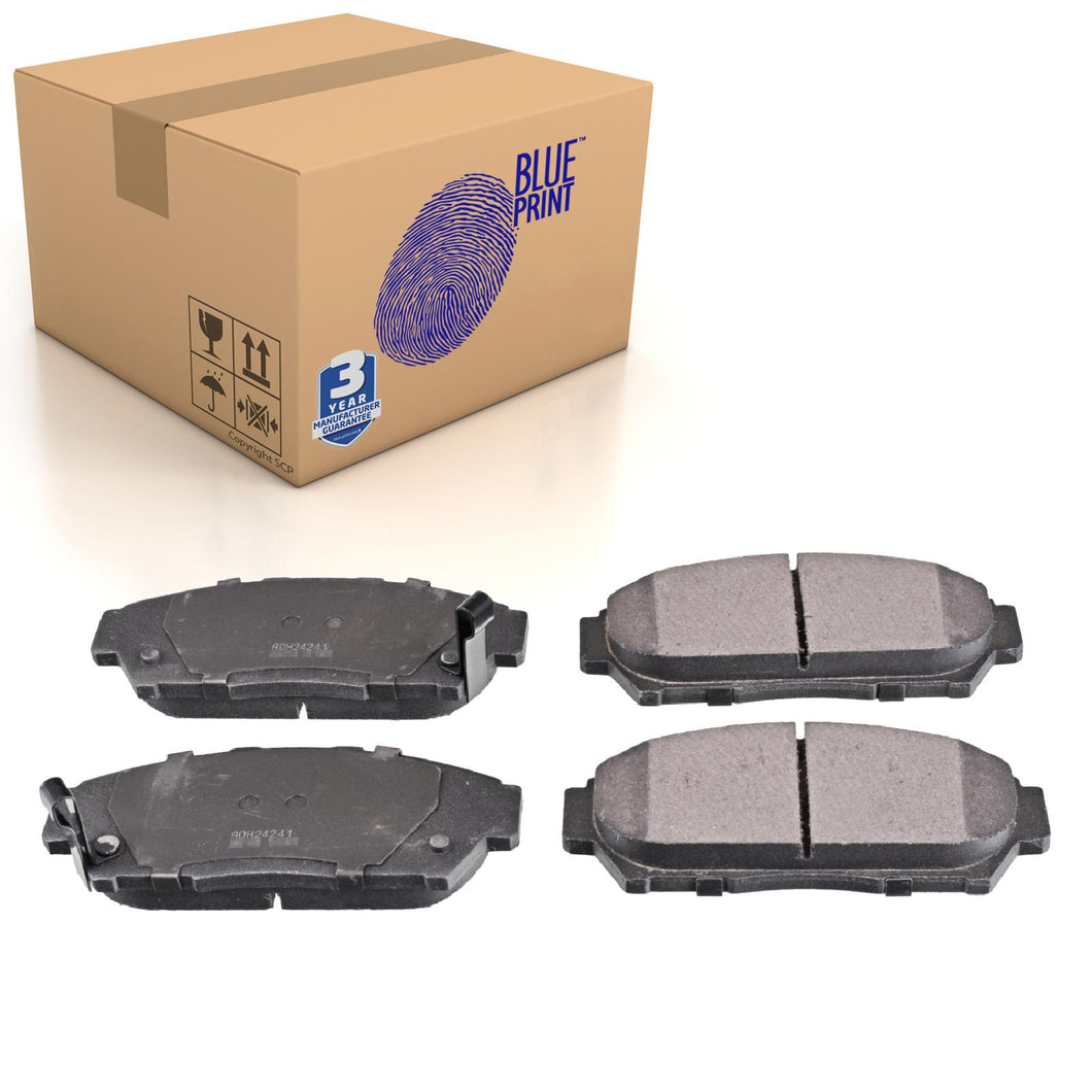 Front Brake Pads Insight Set Kit Fits Honda 45022-ST7-020 Blue Print ADH24241