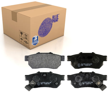 Rear Brake Pads Set Kit Fits Honda 43022-SR3-G01 Blue Print ADH24254
