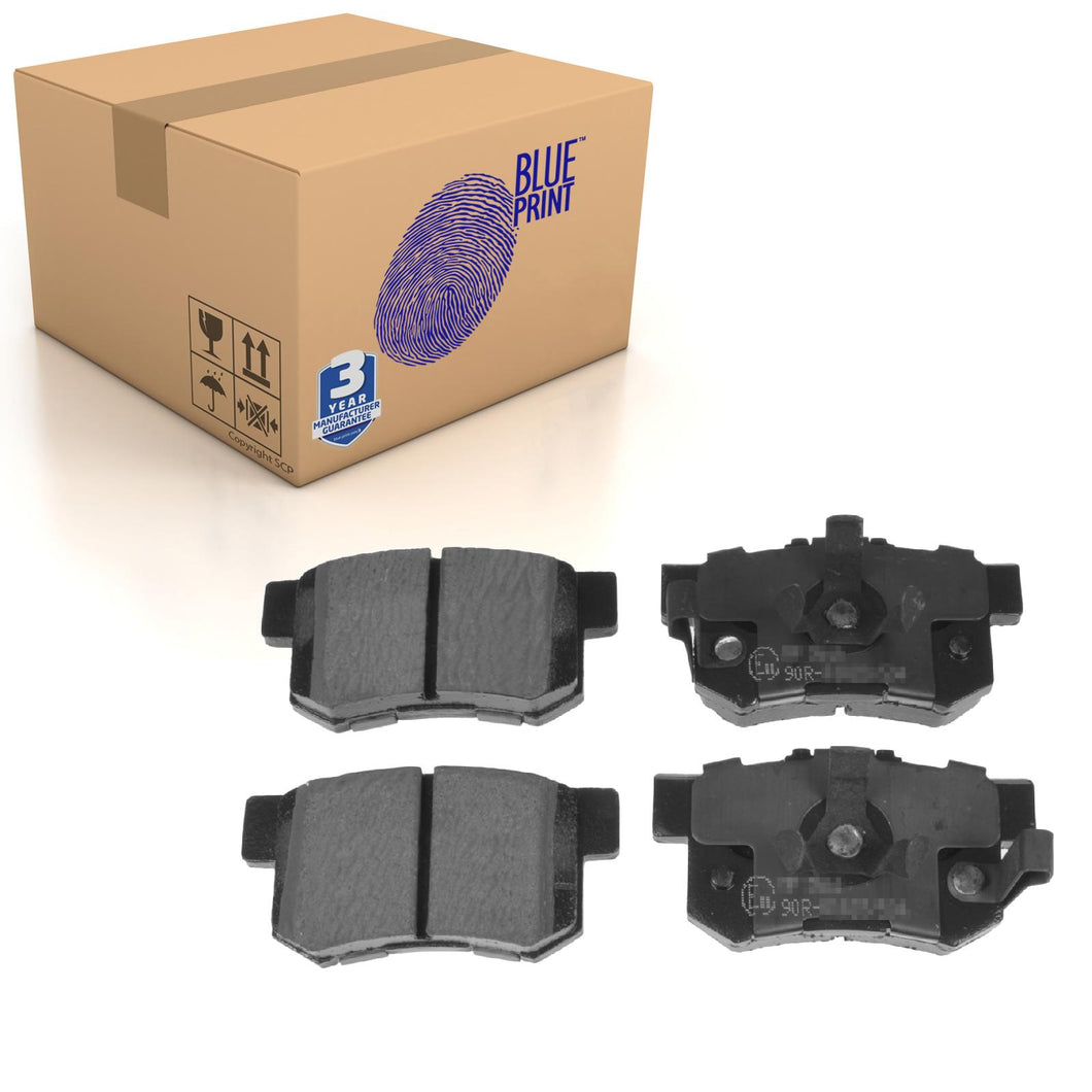 Rear Brake Pads Acura Set Kit Fits Honda 43022-TL0-G52 Blue Print ADH24280