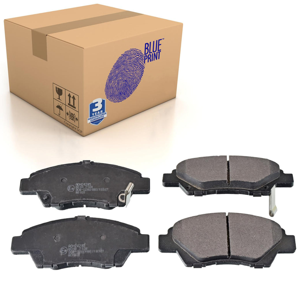 Front Brake Pads Jazz Set Kit Fits Honda 45022-TM8-G00 Blue Print ADH24285