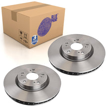 Load image into Gallery viewer, Pair of Front Brake Disc Fits Honda Civic VIII Blue Print ADH243107