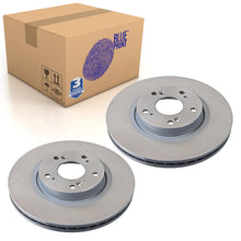 Load image into Gallery viewer, Pair of Front Brake Disc Fits Honda Accord VIII Blue Print ADH243109