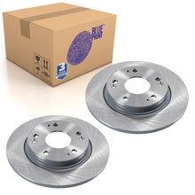 Load image into Gallery viewer, Pair of Rear Brake Disc Fits Honda CR-Z OE 42510SZTG52 Blue Print ADH243120