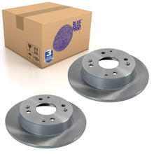 Load image into Gallery viewer, Pair of Rear Brake Disc Fits Rover Group 600 618 620 623 Hon Blue Print ADH24325