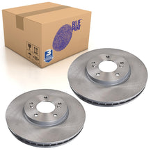 Load image into Gallery viewer, Pair of Front Brake Disc Fits Honda Accord Legend Odyssey Blue Print ADH24355