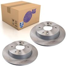 Load image into Gallery viewer, Pair of Rear Brake Disc Fits Honda Accord OE 42510S84A50 Blue Print ADH24361