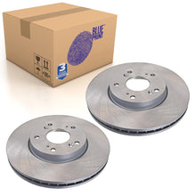 Load image into Gallery viewer, Pair of Front Brake Disc Fits Honda Accord VI Blue Print ADH24371