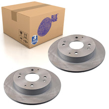 Load image into Gallery viewer, Pair of Rear Brake Disc Fits Honda Prelude V OE 42510S30900 Blue Print ADH24386