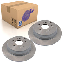 Load image into Gallery viewer, Pair of Rear Brake Disc Fits Honda CR-V 4WD OE 42510SCAE50 Blue Print ADH24388