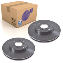 Load image into Gallery viewer, Pair of Front Brake Disc Fits Honda Accord OE 45251S82G00 Blue Print ADH24389