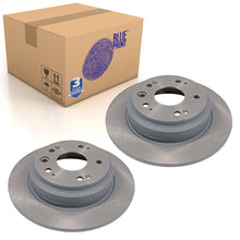 Load image into Gallery viewer, Pair of Rear Brake Disc Fits Honda Accord Odyssey Stepwagon Blue Print ADH24393