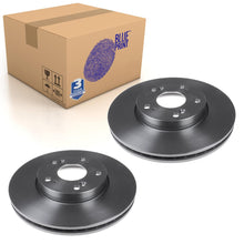 Load image into Gallery viewer, Pair of Front Brake Disc Fits Honda FR-V OE 45251SJHE10 Blue Print ADH24399