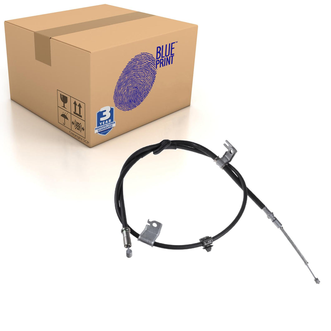 Rear Left Brake Cable Fits Honda Fit Jazz II Blue Print ADH246145