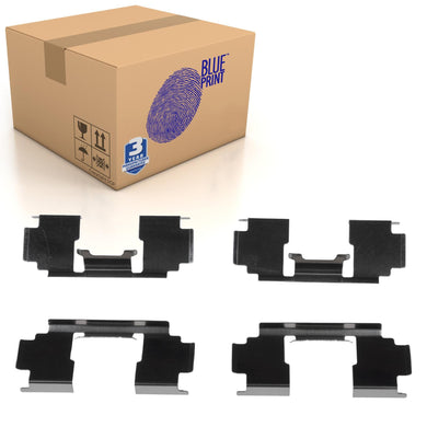 Front Brake Pad Set Fitting Kit Fits Tata Telco Telcoline R Blue Print ADH248603