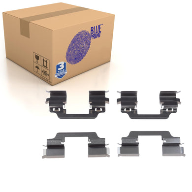 Front Brake Pad Set Fitting Kit Fits Honda Civic VIII Blue Print ADH248604