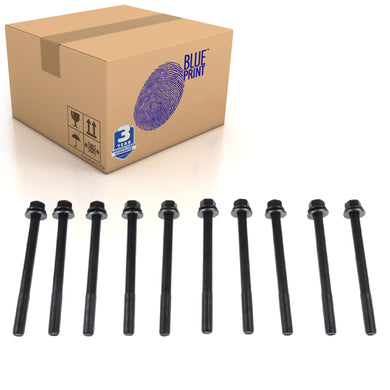 Cylinder Head Bolt Set Fits Honda CRX Civic HR-V logo Blue Print ADH27809