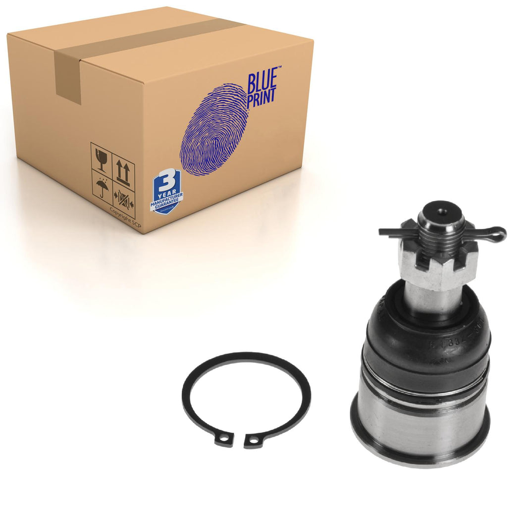 Front Lower Ball Joint Inc Castle Nut Cotter Pin & Circlip Blue Print ADH286137