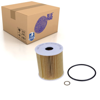 Oil Filter Inc Sealing Ring Fits Land Rover Range BMW 3 Ser Blue Print ADJ132109