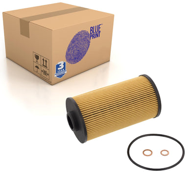 Oil Filter Inc Sealing Ring Fits Land Rover Range BMW 5 Ser Blue Print ADJ132122