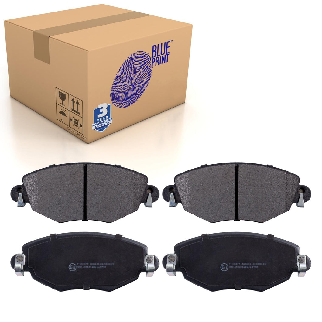 Front Brake Pads Mondeo Set Kit Fits Ford 1 521 531 Blue Print ADJ134231