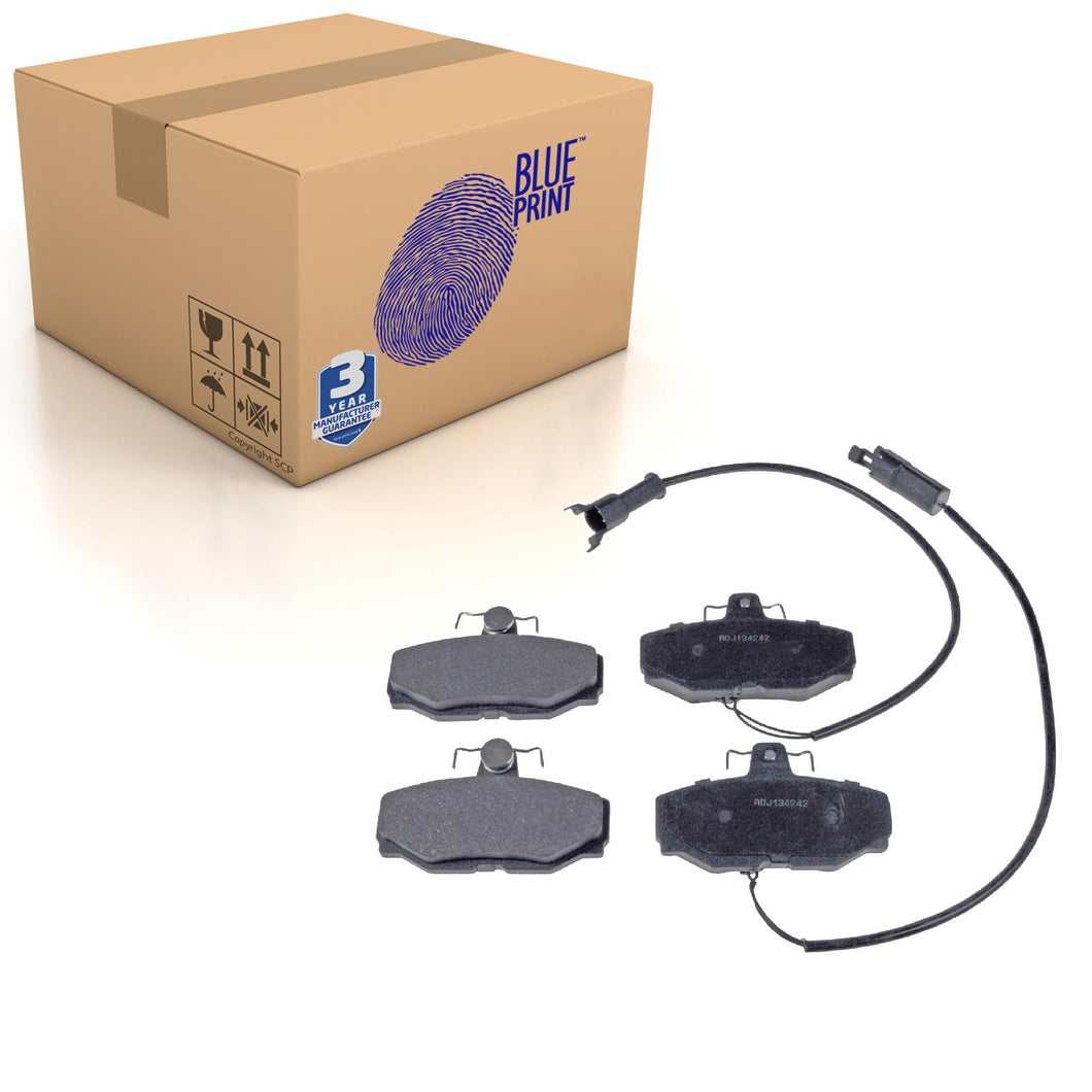 Rear Brake Pads XJ6 Set Kit Fits Jaguar JLM1282 Blue Print ADJ134242